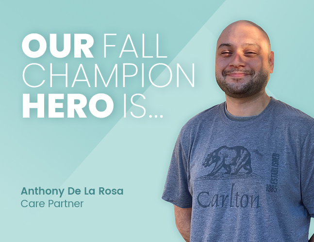 Anthony De La Rosa - Fall Champion Hero