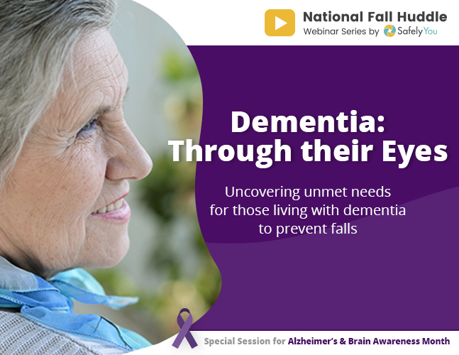 National Alzheimer's & Brain Awareness Month National Fall Huddle featuring Brookdale Senior Living